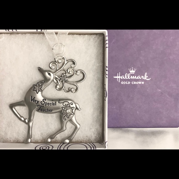 Hallmark Reindeer Teacher Ornament - Picture 3 of 3